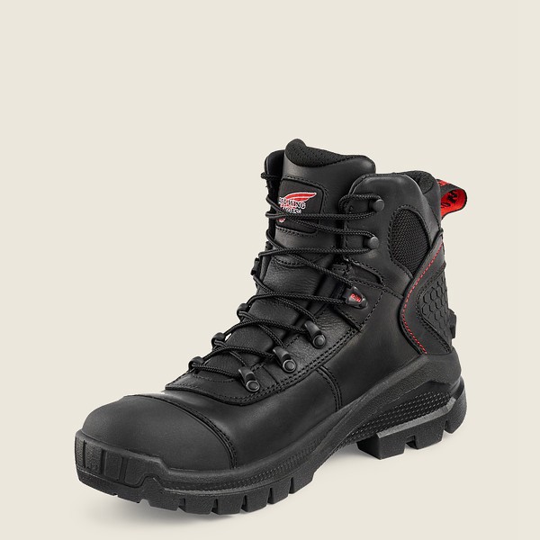 Botas de Seguridad Red Wing Hombre Negros - Crv™ - 6-Inch Waterproof Toe - 473-SCOEIU